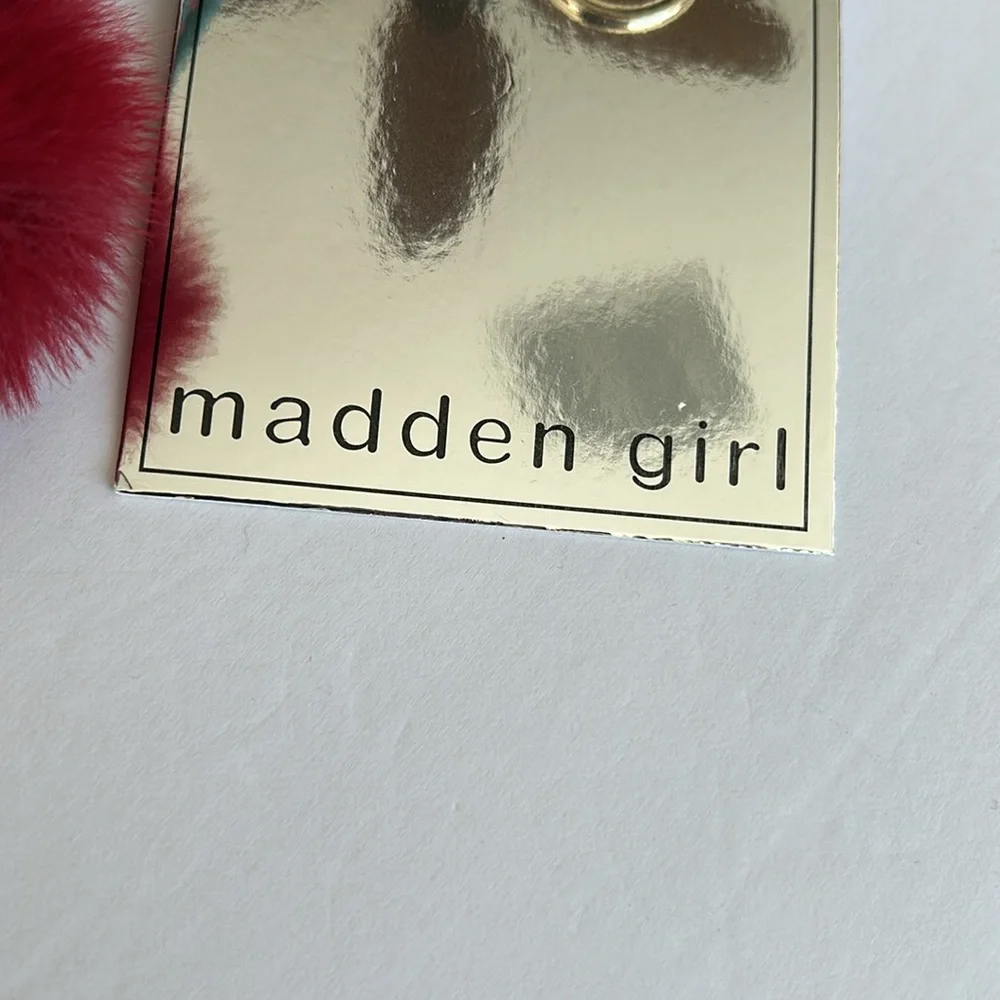 Madden Girl Red Cherry Bag Charm/key ring